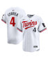 Фото #1 товара Men's Carlos Correa White Minnesota Twins Home Limited Player Jersey