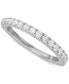 ფოტო #8 პროდუქტის Diamond Princess Halo Bridal Set (2 ct. t.w.) in 18k White Gold