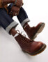 Фото #1 товара Dr Martens 1460 Pascal 8 eye boots in tan leather