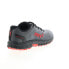 Фото #8 товара Мужские кроссовки Inov-8 Parkclaw 260 Knit Серо-черно-красные Атлетические ботинки для походов