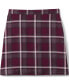 ფოტო #2 პროდუქტის Big Girls School Uniform Plaid A-line Skirt Below the Knee