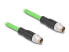 Фото #2 товара Delock M12 Kabel X-kodiert 8 Pin Stecker zu PUR TPU 1 m - Cable - 1 m