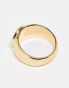 Faded Future 8 ball ring in gold