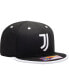 Men's Black Juventus Tape Snapback Hat