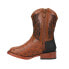 Фото #3 товара Roper Dalton Printed Ostrich Square Toe Cowboy Toddler Boys Brown Casual Boots