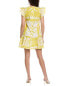 Фото #2 товара Red Valentino Mini Dress Women's Yellow 36