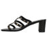Фото #3 товара VANELi Mayda Womens Black Dress Sandals 305152