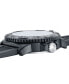 ფოტო #6 პროდუქტის Men's Swiss Navy Seal Colormark Foundation Exclusive Black Rubber Strap Watch 44mm
