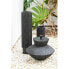 Vase Home ESPRIT Black Resin Colonial 12 x 12 x 47,5 cm