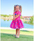 ფოტო #2 პროდუქტის Baby Girls Baby Mommy Shark Daddy Shark Baby Shark Costume Short Sleeve Dress Newborn to