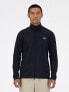 New Balance Tech knit full zip in black