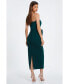 ფოტო #3 პროდუქტის Women's Scuba Bow Maxi Dress