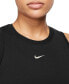 ფოტო #3 პროდუქტის Women's Sportswear Essentials Ribbed Cropped Tank