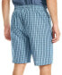 ფოტო #2 პროდუქტის Men's Woven Plaid Shorts