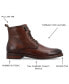 ფოტო #7 პროდუქტის Men's Burbank Tru Comfort Foam Plain Toe Lace-up Ankle Boots