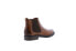 Zanzara Casey ZZ1730B Mens Brown Leather Slip On Chelsea Boots