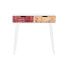 Фото #3 товара Журнальный столик DKD Home Decor Натуральная древесина каучукового дерева Белый Тёмно Бордовый (80 x 30 x 74 см)