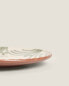 Фото #4 товара Десертная тарелка из терракоты ZARAHOME - украшенные мотивы