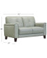 Фото #5 товара Ashlinn 61" Tufted Pastel Leather Loveseat, Created for Macy's