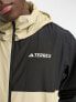 Фото #3 товара adidas Terrex rain ready jacket in beige