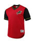 Фото #3 товара Men's Red FC Dallas Mesh V-Neck T-shirt