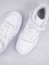 adidas Originals Forum Mid trainers in triple white