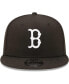 Фото #2 товара Men's Black Boston Red Sox Team 9FIFTY Snapback Hat