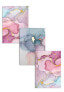 Aquarell Rosa Echtgold Poster Set