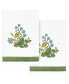 Фото #1 товара Textiles Turkish Cotton Botanica Embellished Hand Towel Set, 2 Piece