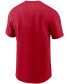 ფოტო #3 პროდუქტის Men's Red New England Patriots Team Wordmark T-shirt