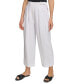 ფოტო #5 პროდუქტის Women's Belted Pleated Pants