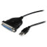 Фото #7 товара Кабель адаптер USB к параллельному принтеру DB25 - M/F Startech.com 6 футов