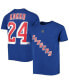 Big Boys Kaapo Kakko Blue New York Rangers Player Name and Number T-shirt