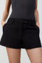 Mid-rise mini shorts