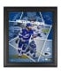 Фото #1 товара Nikita Kucherov Tampa Bay Lightning Framed 15'' x 17'' Impact Player Collage with a Piece of Game-Used Puck - Limited Edition of 500