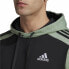 Фото #3 товара Толстовка с капюшоном мужская Adidas Essentials Mélange French Terry Чёрная