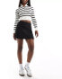 Tommy Jeans pleated mini skirt in black Черный, 38 - фото #4