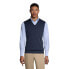 ფოტო #4 პროდუქტის Men's School Uniform Cotton Modal Fine Gauge Sweater Vest