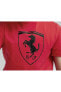 Фото #5 товара Ferrari Race tonal Big Shield Tee Rosso