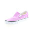 Фото #4 товара Vans Classic Slip-On VN0A33TB3SQ Mens Pink Canvas Lifestyle Sneakers Shoes 7.5