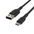 Фото #6 товара Разъем Belkin 1м USB A - Micro-USB A черный