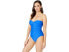 Athena Women's 183995 Solid Twist Bandeau One-Piece Swimsuit Size 6