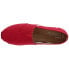 TOMS Alpargata Slip On Womens Red Flats Casual 001001B07-RED