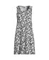 Фото #1 товара Women's Cotton Slub Swing Tank Dress