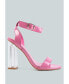 Фото #1 товара Poloma clear block heel party sandals