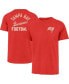 ფოტო #1 პროდუქტის Men's Red Tampa Bay Buccaneers Turn Back Franklin T-shirt