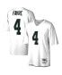 Фото #4 товара Men's Brett Favre White Green Bay Packers 2001 Legacy Replica Jersey