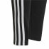 Sports Leggings for Children Adidas Essentials 3 Stripes Black