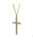 ფოტო #3 პროდუქტის Kings Cross Natural Round Cut Diamond Pendant (1.02 cttw), in 14k Yellow Gold for Women & Men