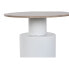 Фото #2 товара Вспомогательный стол Home ESPRIT Белый Натуральный Металл Деревянный MDF 55 x 55 x 52,5 cm